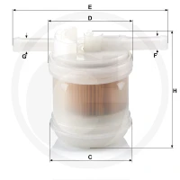 MANN FILTER Filtr paliwa 565WK42.14 | poltechparts.pl