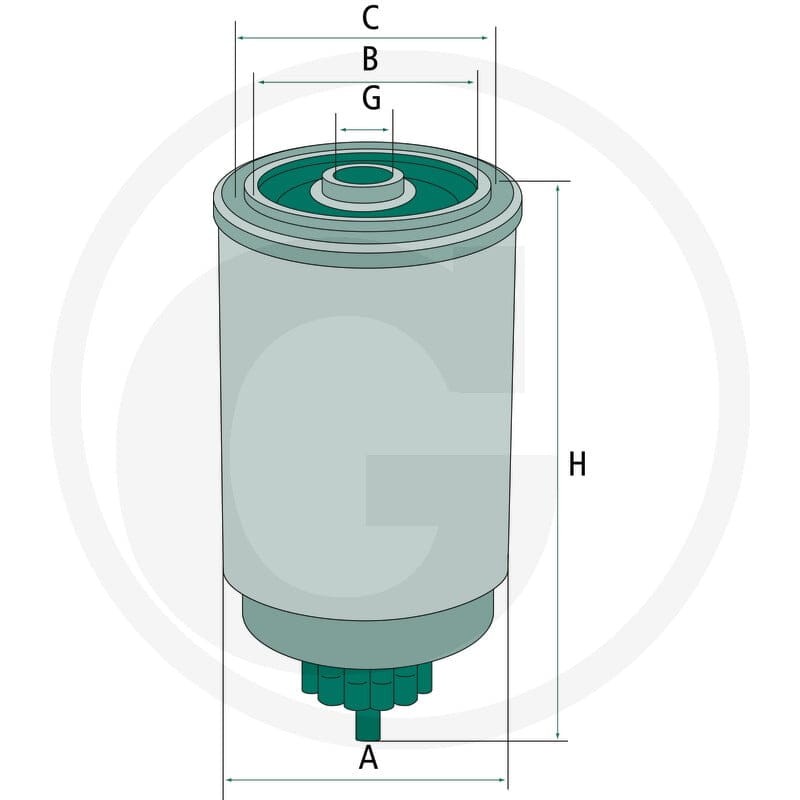 MANN FILTER Filtr paliwa 565WK724.3 | poltechparts.pl
