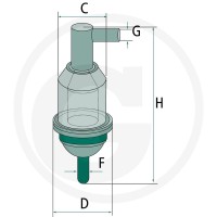 MANN FILTER Filtr paliwa 565WK31.5(10) | poltechparts.pl
