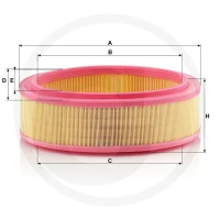 MANN FILTER Filtr powietrza 565C2672.1 - 565C2672.1 - Sklep rolniczy PoltechParts