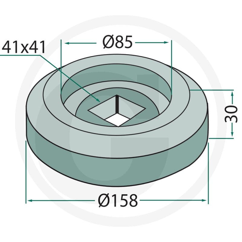 GRANIT Kołnierz 18031-0060L - 18031-0060L - Sklep rolniczy PoltechParts