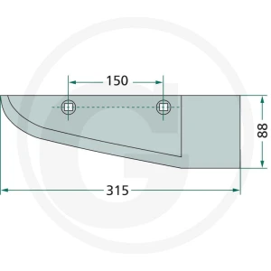 GRANIT Lemiesz wyorywacza 18034-082L
