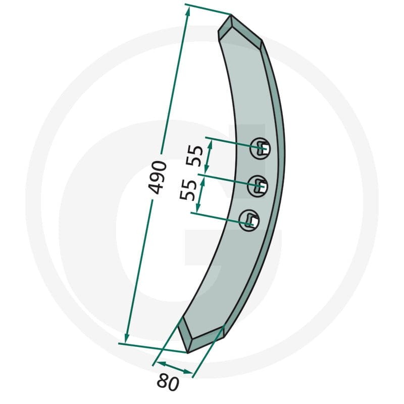 GRANIT Dłuto redlicy 180101.VAD-07 - 180101.VAD-07 - Sklep rolniczy PoltechParts