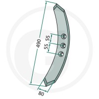 GRANIT Dłuto redlicy 180101.VAD-07 - 180101.VAD-07 - Sklep rolniczy PoltechParts