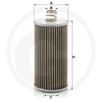 MANN FILTER Filtr oleju hydraulicznego 565… | poltechparts.pl