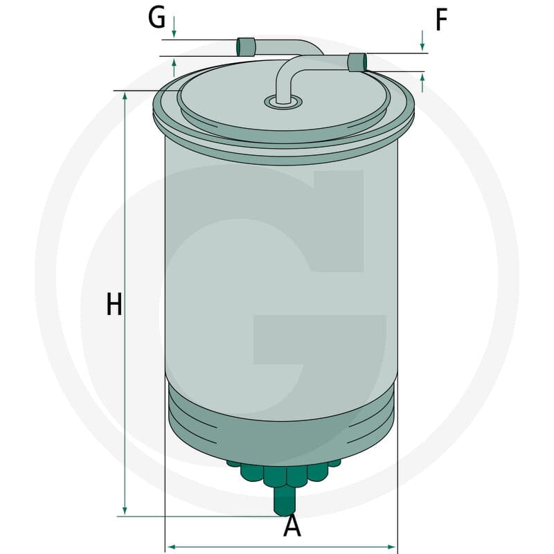 MANN FILTER Filtr paliwa 565WK842.3 | poltechparts.pl