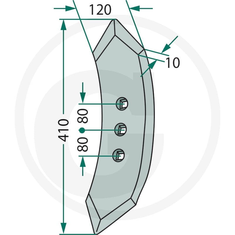 GRANIT Dłuto redlicy 180101.IND-181 - 180101.IND-181 - Sklep rolniczy PoltechParts