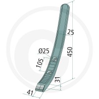 GRANIT Heavy Duty Redlica wąska 1795400002 - 1795400002 - Sklep rolniczy PoltechParts