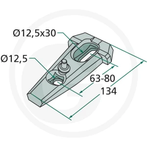 GRANIT Uchwyt 180200-QCA-5020
