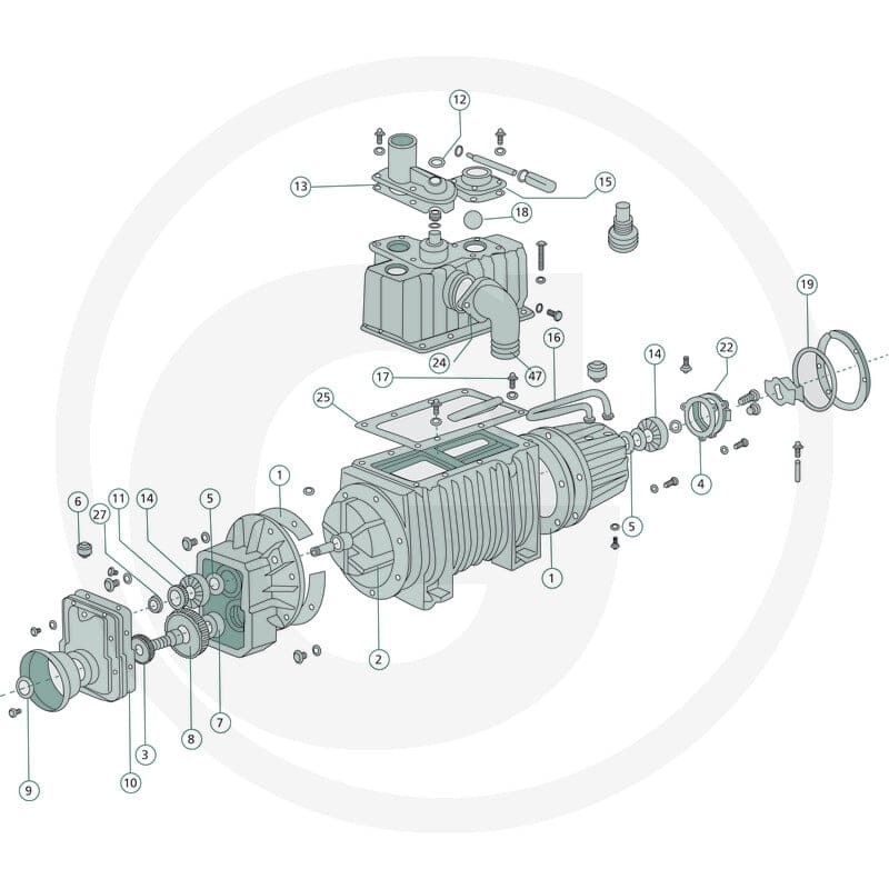 B&P Pierścień uszczelniający 4055030300013 - 4055030300013 - Sklep rolniczy PoltechParts