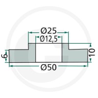 GRANIT Tulejka zewnętrzna 18063-IND-901 - 18063-IND-901 - Sklep rolniczy PoltechParts