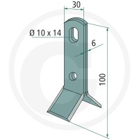 GRANIT Nóż typu Y 18063-ZZZ-25 - 18063-ZZZ-25 - Sklep rolniczy PoltechParts