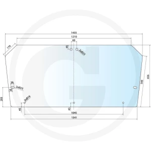 GRANIT Szyba tylna 650S34671071