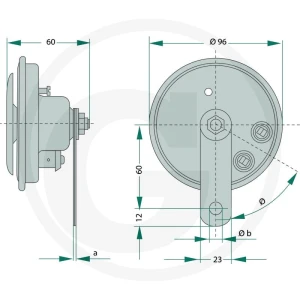 BOSCH Klakson 2500986320132