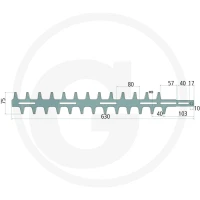 GRANIT Nóż 13271133 - 13271133 - Sklep rolniczy PoltechParts