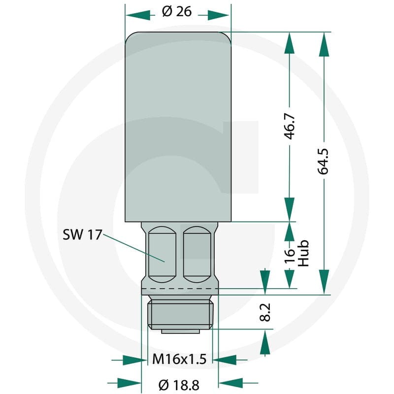 BOSCH Pompa paliwa ręczna 2582447010038 - 2582447010038 - Sklep rolniczy PoltechParts