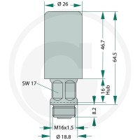 BOSCH Pompa paliwa ręczna 2582447010038 - 2582447010038 - Sklep rolniczy PoltechParts