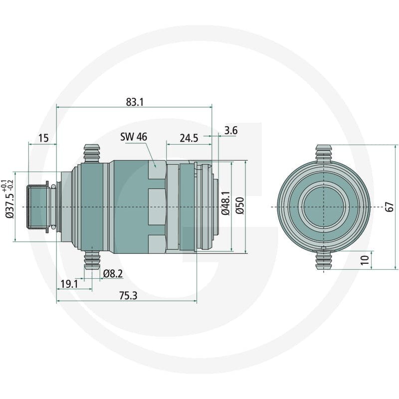 Faster Gniazdo 6DJPV081/22FB3J 86004501 - 86004501 - Sklep rolniczy PoltechParts