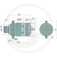 Faster Gniazdo 6DJPV081/22FB3J 86004501 - 86004501 - Sklep rolniczy PoltechParts