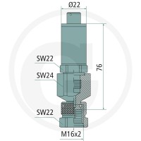 Parker Czujnik ciśnienia 0 do 400 bar 85026099 - Sklep PoltechParts