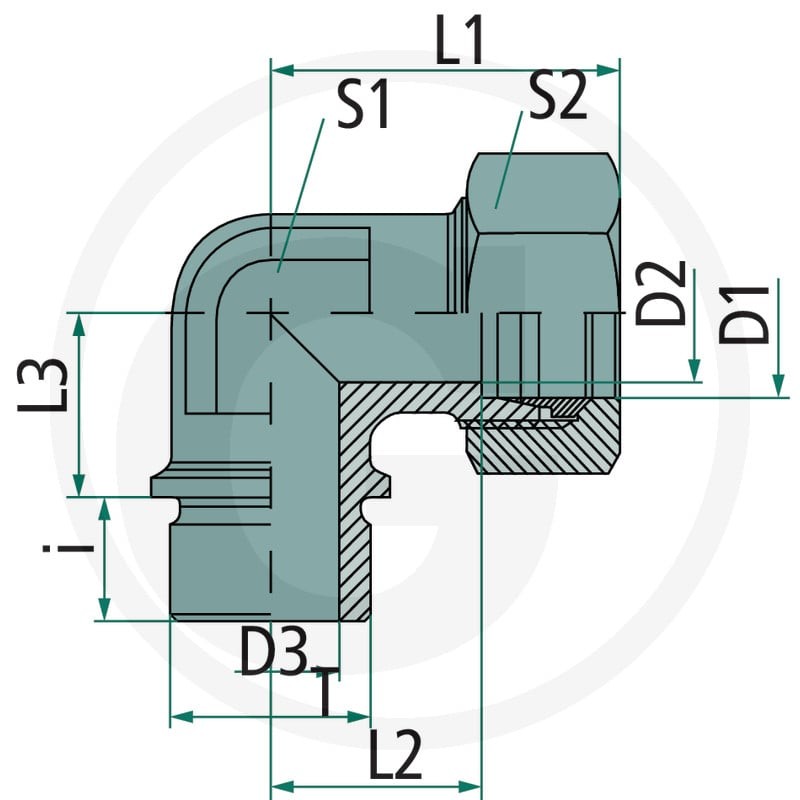 PH WEV 28 L- M33x2 VA 60900630 - 60900630 - Sklep rolniczy PoltechParts