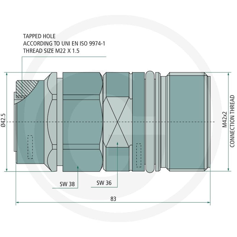Faster CVV12 2215 FV 86004573 - 86004573 - Sklep rolniczy PoltechParts