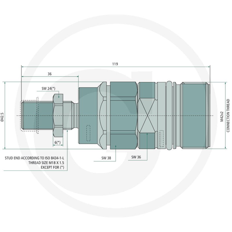 Faster CVV125/1815 F V 86004575 - 86004575 - Sklep rolniczy PoltechParts