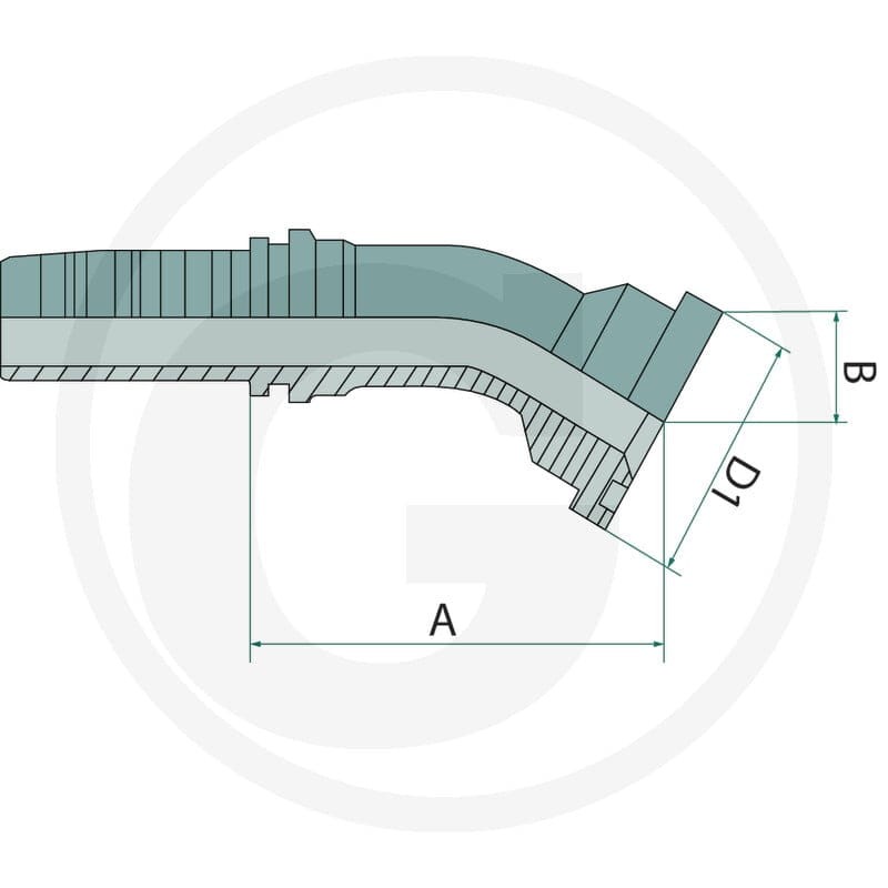 GRANIT PN 20 SFS 3/4" 60° DS 87013516 - 87013516 - Sklep rolniczy PoltechParts