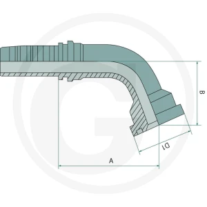 GRANIT PN 25 SFL 1,1/4" 67° DS 87013454