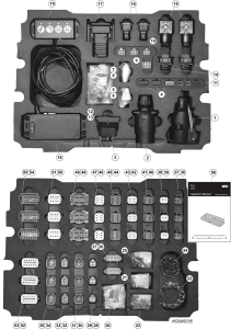 Skrzynka serwisowa - części zamienne elektryczne