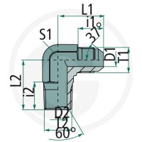 PH WA-AGJ 1,1/16 - AGN 3/4 90° VA 60904521 - 60904521 - Sklep rolniczy PoltechParts