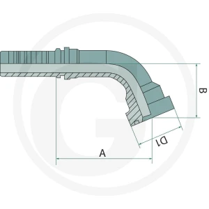 GRANIT PN 25 SFS-CAT 1,1/4" 67° DS 87013580