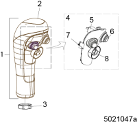 Uchwyt kompletny LCS - 5021047 | poltechparts.pl