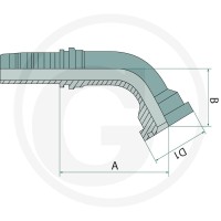 GRANIT PN 20 SFS 1" 60° DS 87013517 - 87013517 - Sklep rolniczy PoltechParts