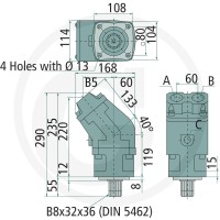 GRANIT Pompa tłokowa 60 - 7 - DIN 8702030 - 8702030 - Sklep rolniczy PoltechParts