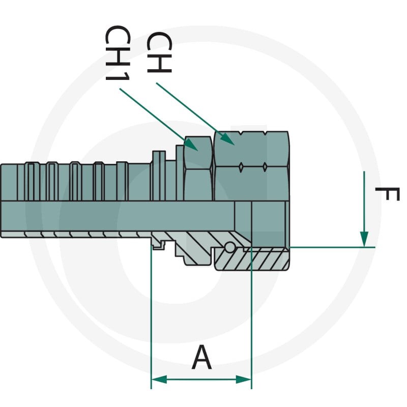 GRANIT PN 25 DKJ 1,1/16" DS 87013085 - 87013085 - Sklep rolniczy PoltechParts