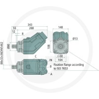GRANIT Pompa dwuobwodowa BID55 + 55H 87020402 - 87020402 - Sklep rolniczy PoltechParts
