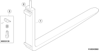 Ramię paleciaka 4T, 1500mm | poltechparts.pl