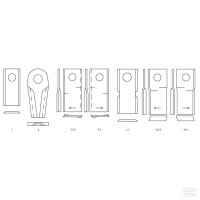 Nóż do kosiarki JF, model SH | poltechparts.pl