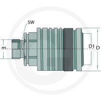 GRANIT KM 18L (M26x1,5) DN12-BG3 - opak.5 87000609 - 87000609 - Sklep rolniczy PoltechParts