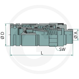 GRANIT Gniazdo GP-3CFPV 21/2215 F 87001270