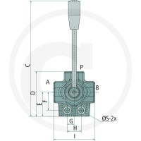 GRANIT Zawór trójdrożny 87001015 - 87001015 - Sklep rolniczy PoltechParts