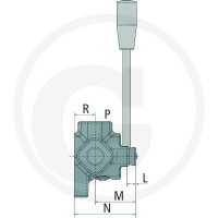 GRANIT Zawór trójdrożny 87001015 - 87001015 - Sklep rolniczy PoltechParts