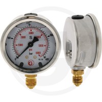 GRANIT Manometr, przyłącze dolne 400 barów Ø63m 85050012 - 85050012 - Sklep rolniczy PoltechParts