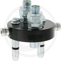 Faster Wtyczka P206 gwint zew. 2x M18x1,5 (12L) 86003025 - 86003025 - Sklep rolniczy PoltechParts