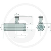 Oleodinamica Marchesini 2-drożny zawór sterujący przepływem ZWST-06 85036019 - Sklep PoltechParts