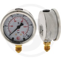 GRANIT Manometr, przyłącze na dole 100 bar Ø63m 85050009 - 85050009 - Sklep rolniczy PoltechParts