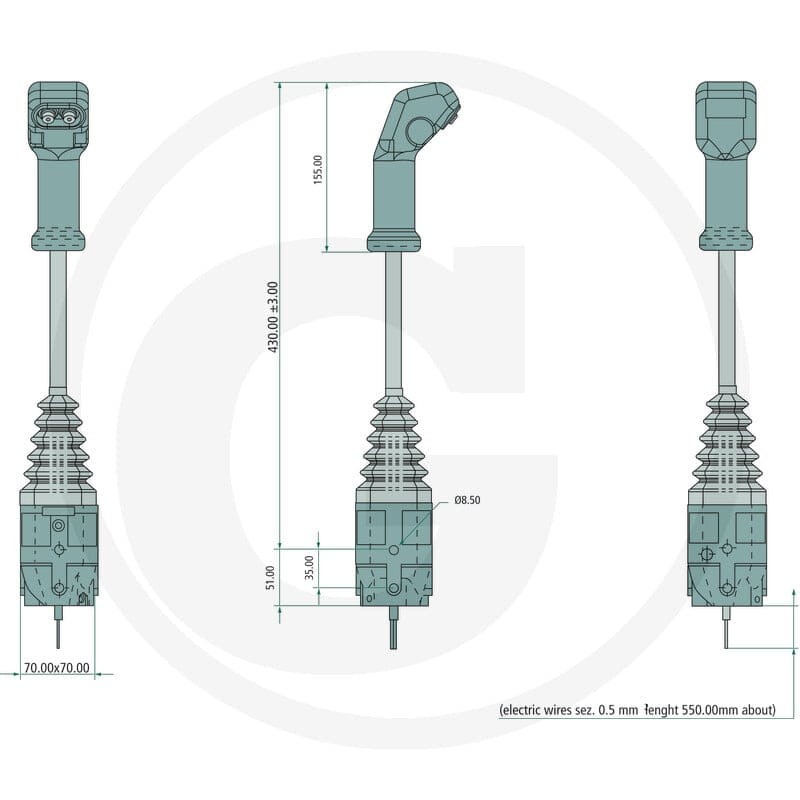GRANIT Dźwignia 87002317 - 87002317 - Sklep rolniczy PoltechParts