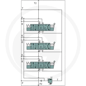 BLB Zawory monobloku BM 40/3 GU-(3x) MO-A1-T 86503004