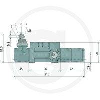 BLB Zawory monobloku BM 40/3 GU-(3x) MO-A1-T 86503004 - 86503004 - Sklep rolniczy PoltechParts